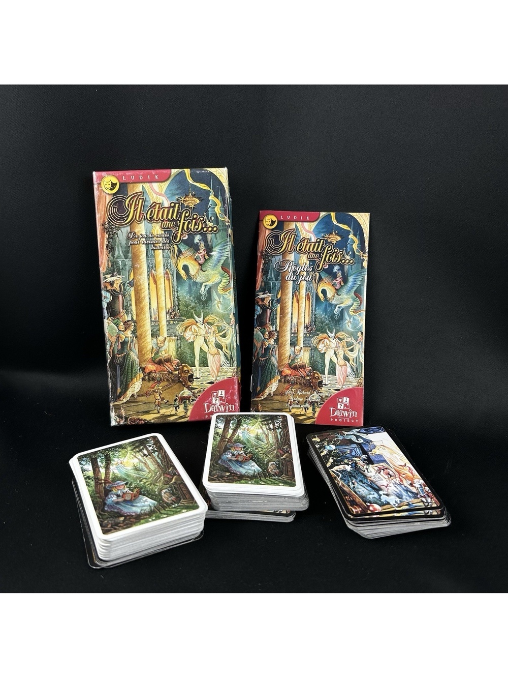 Ludik Il Était Une Fois 2003 Card Game French Darwin Project & Atlas Games